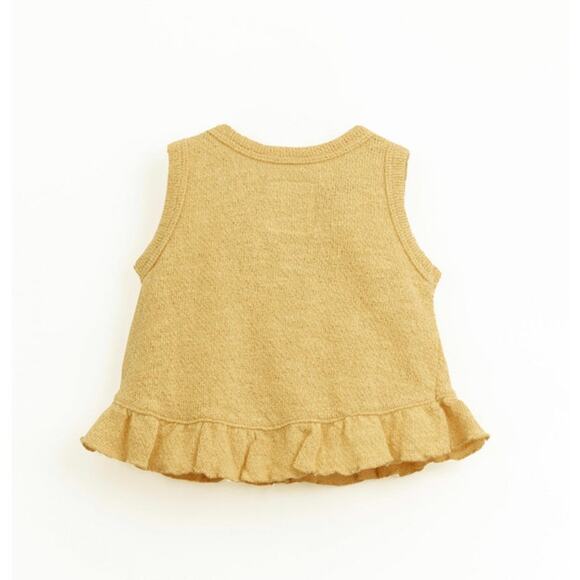 Play Up Jersey-stitch top with knitted effect | Organic Care Size 9M - Picture 2 of 2